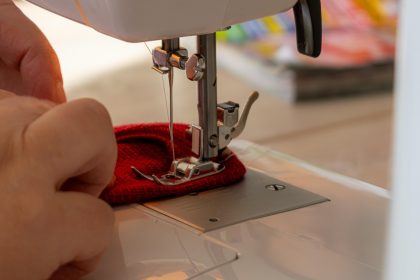 World's Longest Sewing Machine Stitches Gold and Silk Masterpiece